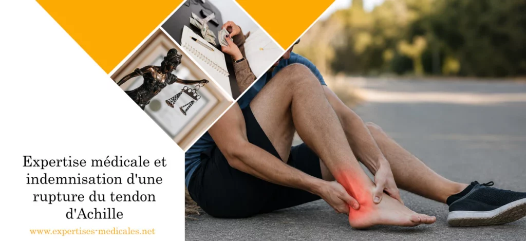 Expertise médicale dans le cadre d'une rupture du tendon d Achille