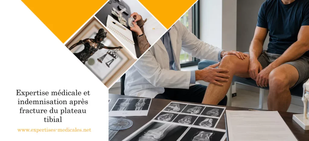 Expertise médicale et indemnisation après fracture du plateau tibial