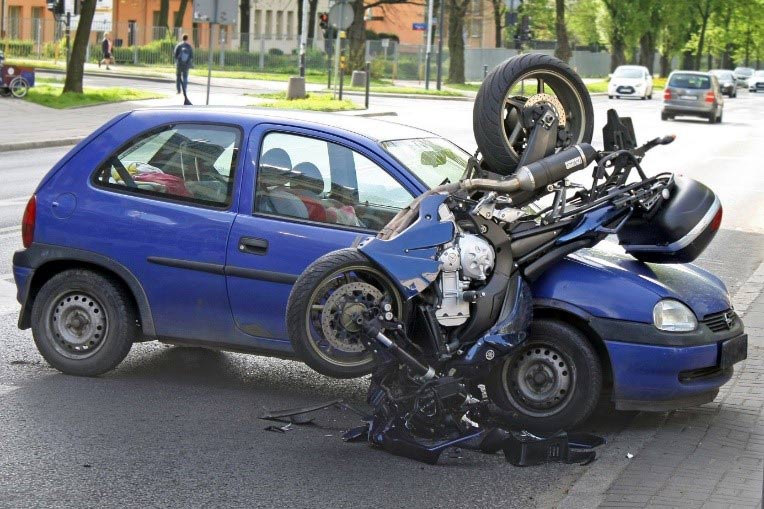 Accident de moto